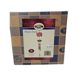 Wind‎ Chime Pink Pig New In Box